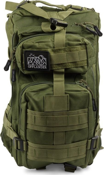 Çantë shpine Offlander Survival 25L, najlon, rreth 1kg, e gjelbër