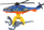 Lodër helikopter dinosaur Dino Hunter, set figurina, për fëmijë 3+, blu