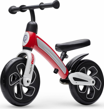 Biçikletë balance Qplay Impact, 10", për kalamaj, e kuqe
