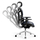 Karrige zyre Diablo Chairs V-Commander, ergonomike, e zezë e kaltër