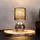 Llambë tavoline Ambiance Globe, 25cm, E14 40W, e zezë