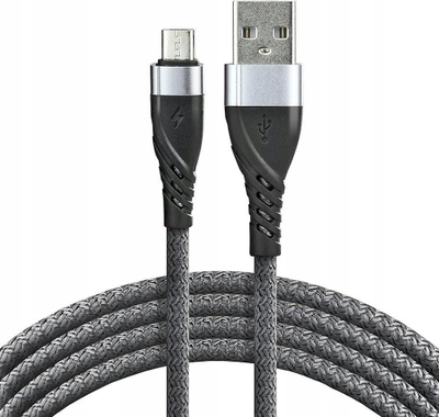 Kabllo USB Everactive, USB A në Micro USB B, 2m, 100W