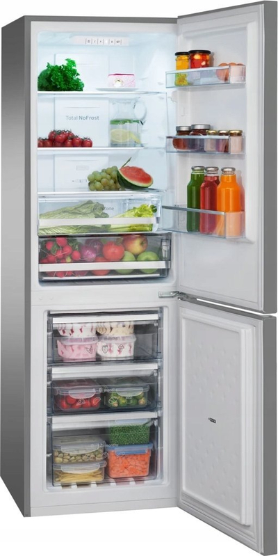 Frigorifer-konjelator AMICA FK2695.2FTX(E), No Frost, inox