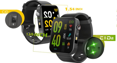 Smartwatch Bemi CID2, ekran 1.69", IP67, i zi