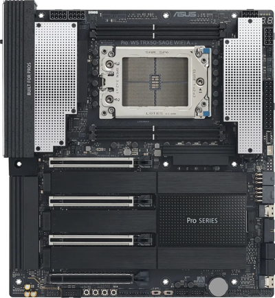 Pllakë amë ASUS PRO WS TRX50 SAGE WIFI, AMD TRX50 Socket STR5, CEB