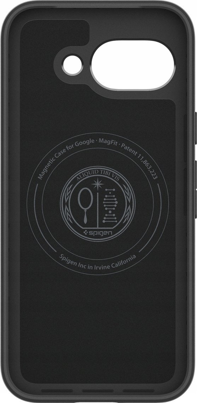 Mbështjellës telefoni Spigen Thin Fit MagSafe për Google Pixel 9a, TPU PC, i zi