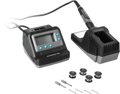 Stacion saldimi Cecotec CecoRaptorPerfect SolderStation 600 Advance, 60W, me ekran LCD