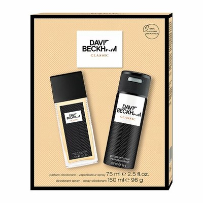 Set për trup David Beckham Classic, Deodorant me atomizues 75ml + deodorant sprej 150ml
