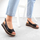 Женски сандали Filippo DS6153, кожа, платформа, црни