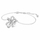 Byzylyk për femra Swarovski Volta 5647581, i argjendtë