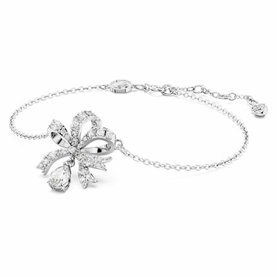 Byzylyk për femra Swarovski Volta 5647581, i argjendtë
