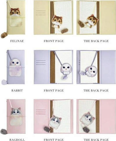Set fletore me stilolaps ILike Nimmy 2n1 Big Eyed Pet 2.0 Cat, rozë