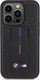 Futrollë BMW M Collection PU Grip Stand për iPhone 15 Pro Max, mbajtëse stand, e zezë