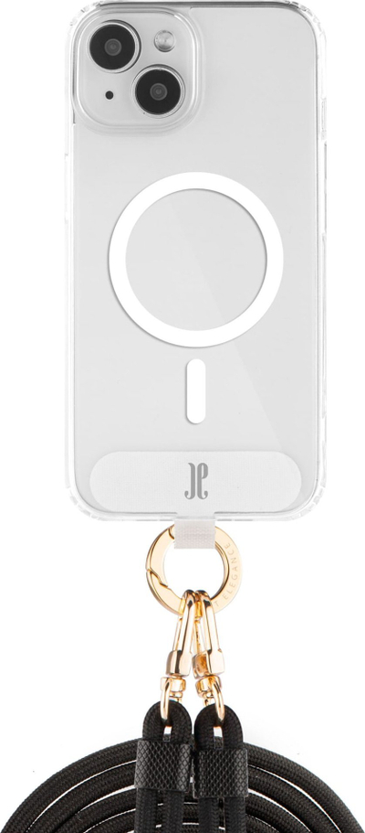 Mbulesë telefoni Just Elegance JE 2in1, për iPhone 15 6.1", MagSafe, transparente