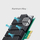 Мрежна Wi‑Fi картичка TP-Link Archer T4E, PCI-Express x1, Dual-Band AC1200, црна
