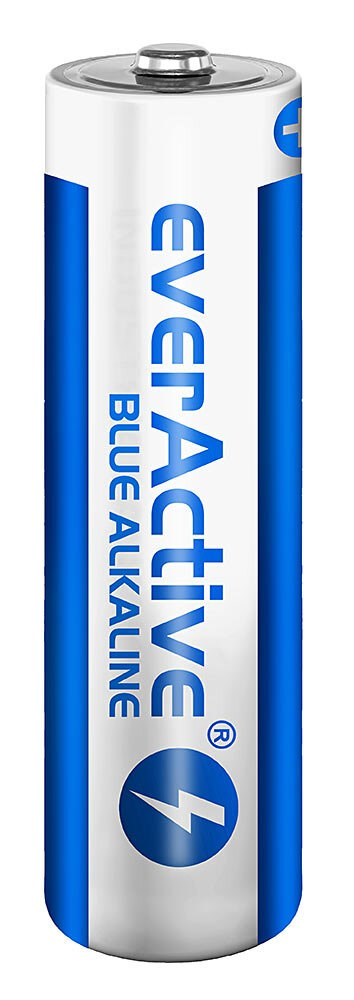 Bateri alkaline everActive LR6 AA Blue Alkaline, 1.5V, 40 copë