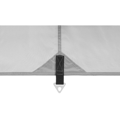 Tendë kampingu Aosom Sunshade Tent Sail, 3x4x2.4 m, poliester 210D, gri e çelët