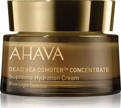 Крем за лице Ахана Ahava Dead Sea Osmoter Concentrate Supreme Hydration, Blue Light Defender, 50ml
