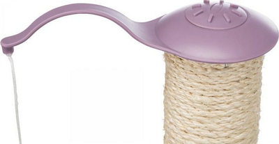 Shtyllë gërvishtëse për mace Trixie Junior, sisal edhe fleece, 26 x 47 cm, lejla