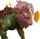 Figura Mattel Battle Cat Masters of the Universe JKJ04, me tinguj dhe nofulla lëvizëse