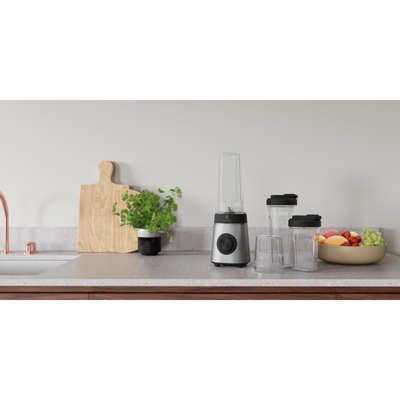 Blender Electrolux Create 4 E4CB1-6ST, enë qelqi, çelik inox, argjendtë