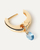Vathë për femra Pdpaola Blue Lily Gold AR01-B94-U, të artë/kaltër