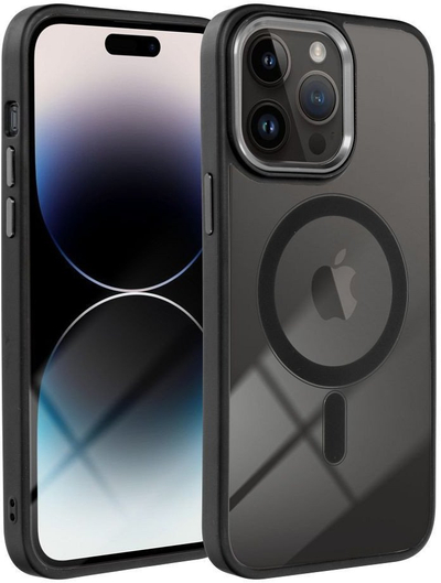 Kuti mbrojtëse OEM Color Edge me MagSafe për iPhone 15 Pro Max, e zezë
