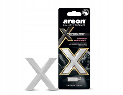 Освежувач за автомобил Areon Xperience Spring Bouquet, долготраен, пролетен мирис