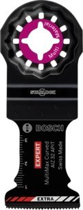 Сет сечила plunge за мултимал Bosch Expert AIZ 32 APIT, Starlock, 32mm, 5 парчиња, црн