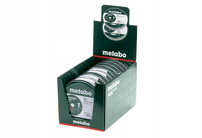 Disqe prerëse për inox Metabo SP, 125x1.0x22.23 mm, set me 10 copë, në kuti metalike