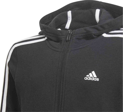 Bluzë me kapuç adidas Essentials 3S Jr GQ8356, për goca, me zinxhir, rozë