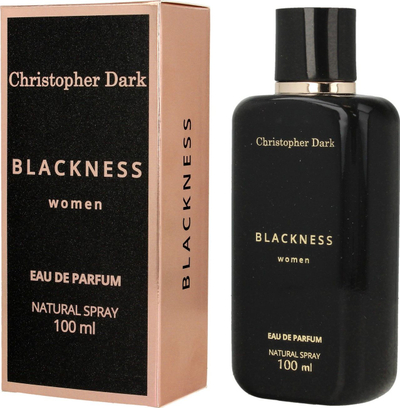 Parfum Christopher Dark Blackness EDP, 100ml, për femra, i zi