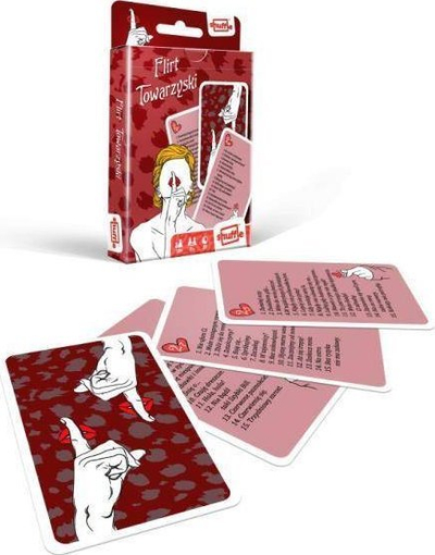Игра со карти Cartamundi Social Flirt, друштвена игра, многуобојна