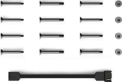 Ftohës Alphacool Apex Stealth Metal, 120 mm, i bardhë