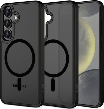 Mbulesë telefoni Tech-Protect Magmat MagSafe, për Samsung Galaxy S25 Plus, matte e zezë
