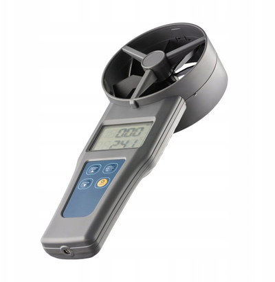 Termoanemometër Az 8931, ekran LCD, rotor 10 cm, gri