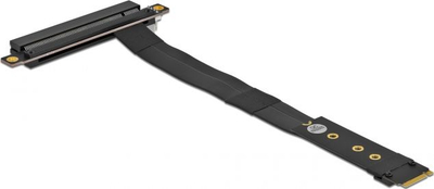Адаптер PCIe Delock 64133, M.2 Key M во PCIe x16, NVMe, црн