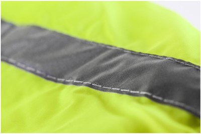 Jeletë reflektuese Craft Visibility Vest, për vrapim, rezistente ndaj erës, verdhë neoni