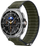 Rrip ore Spigen Fabric Band, për Samsung Galaxy Watch 8 46mm 44mm 40mm, stof, jeshil