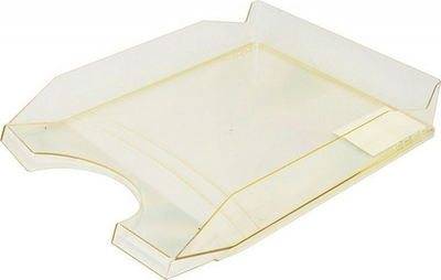 Organizues i dokumenteve Office Products (18016011-06), i verdhë / transparent