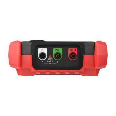 Matës rezistence toke Habotest HT2302, LCD, memorie 100 matje, i kuq