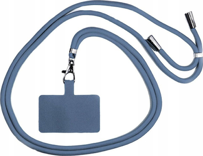 Litar qafe telefoni LOOP Strap, i rregullueshëm 70cm, blu