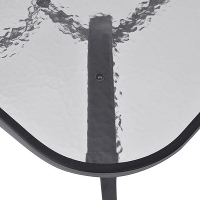 Tavolinë metalike Bruno, 160×90×72 cm (HM5074.01), gri