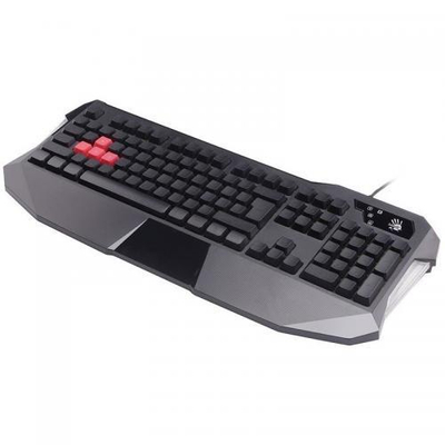 Tastierë gaming A4Tech Bloody B130, me kabllo, 106 taste, e zezë
