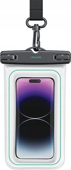 Çantë uji mbrojtëse Usams Waterproof Case FSD1302, 6.7", IP68, e bardhë