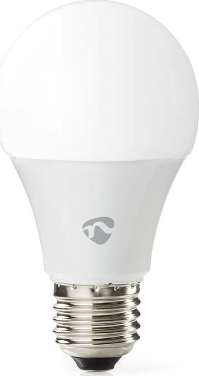 Llampë smart LED Nedis WIFILRW10E27, 9W, WiFi, e bardhë
