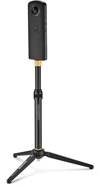 Мини статив Manfrotto VR MKPROVR, алуминиум, капацитет 2 kg, црн
