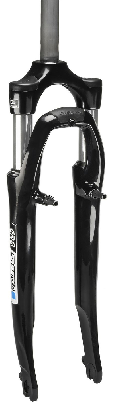 Pirun amortizator biçiklete SR Suntour CR8V P, 28", goditje 63mm, i zi