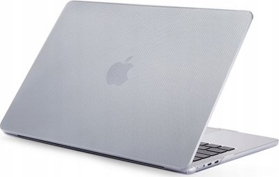 Futrollë Pipetto Hardshell Dots Case, për MacBook Air 13.6" M2 M3, PVC, transparente e mjegullt
