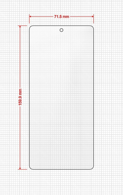 Folie mbrojtëse Grizz MatteScreen Easy për Infinix Note 40, 2 copë, kundra shenjave të gishtave, transparente